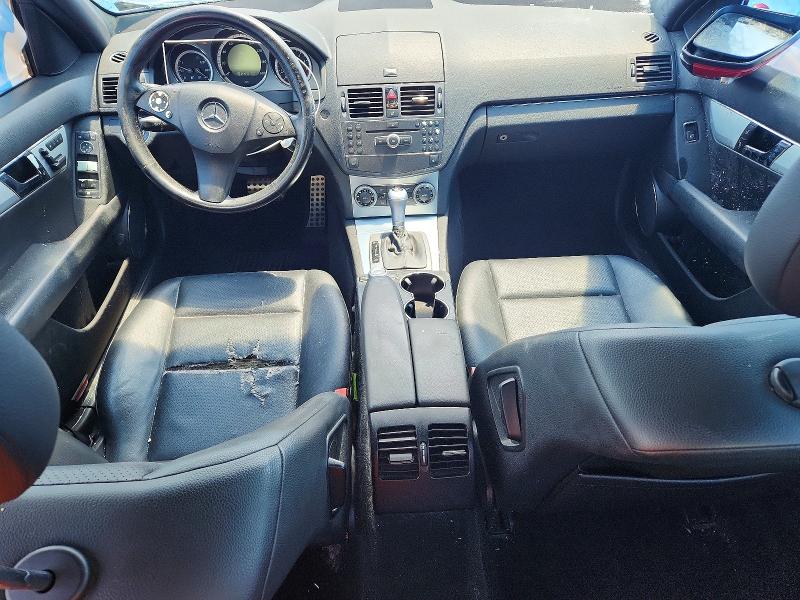 2009 Mercedes-benz C class VIN WDDGF81XX9F267282 COPART salvage auction — SIDE, PA - CERTIFICATE OF SALVAGE, sold $400 on 2026-08-07 (photo 8)