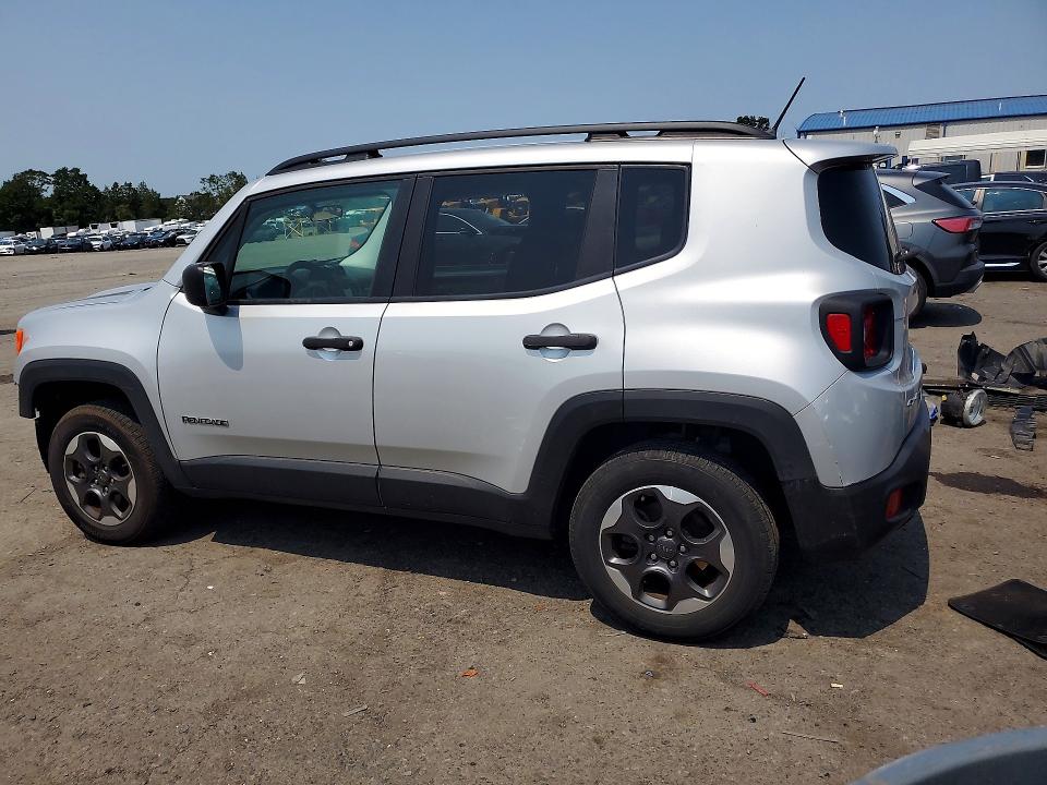 2017 Jeep Renegade VIN ZACCJBAB4HPF96936 COPART salvage auction — FRONT END, Pa - Certificate Of Salvage, sold $2,150 on 2026-08-18 (photo 2)