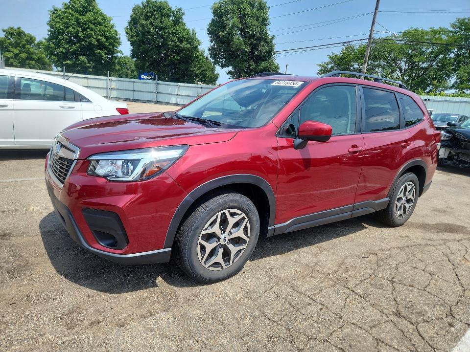 2019 Subaru Forester VIN JF2SKAEC6KH443416 — COPART salvage auction photo