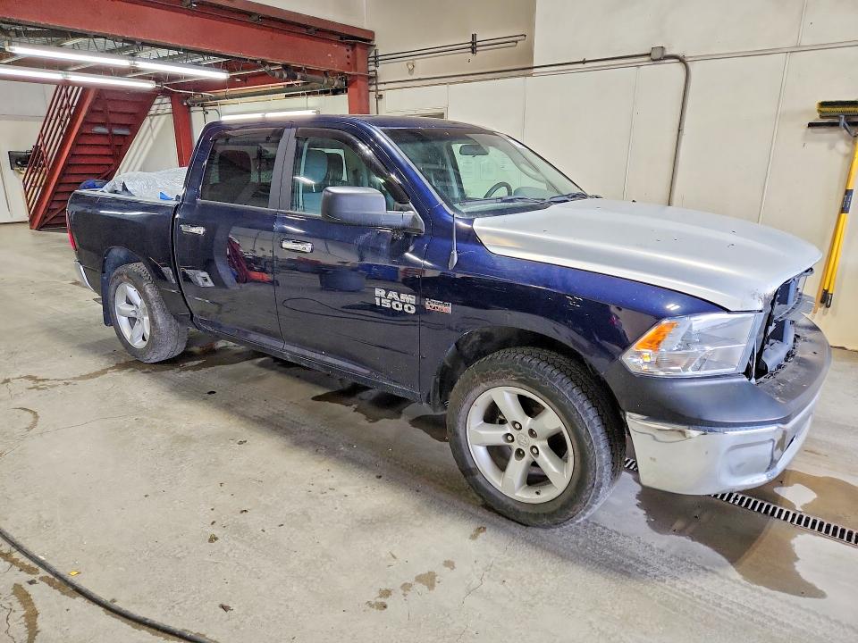 2018 Ram 1500 VIN 1C6RR7LT9JS107220 COPART salvage auction — FRONT END, AK - CERTIFICATE OF VEHICLE TITLE, sold $10,700 on 2026-08-11 (photo 4)