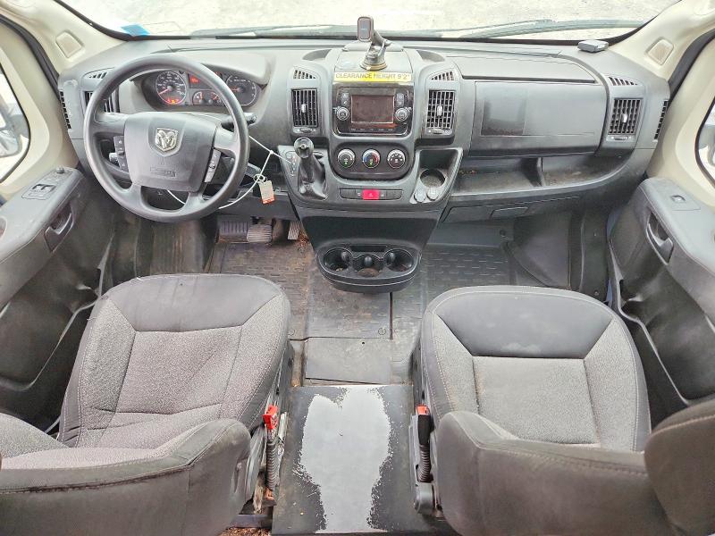 2021 Ram Promaster 3500 VIN 3C6MRVJG6ME541039 COPART salvage auction — SIDE, FL - CERTIFICATE OF TITLE, sold $200 on 2026-09-29 (photo 8)