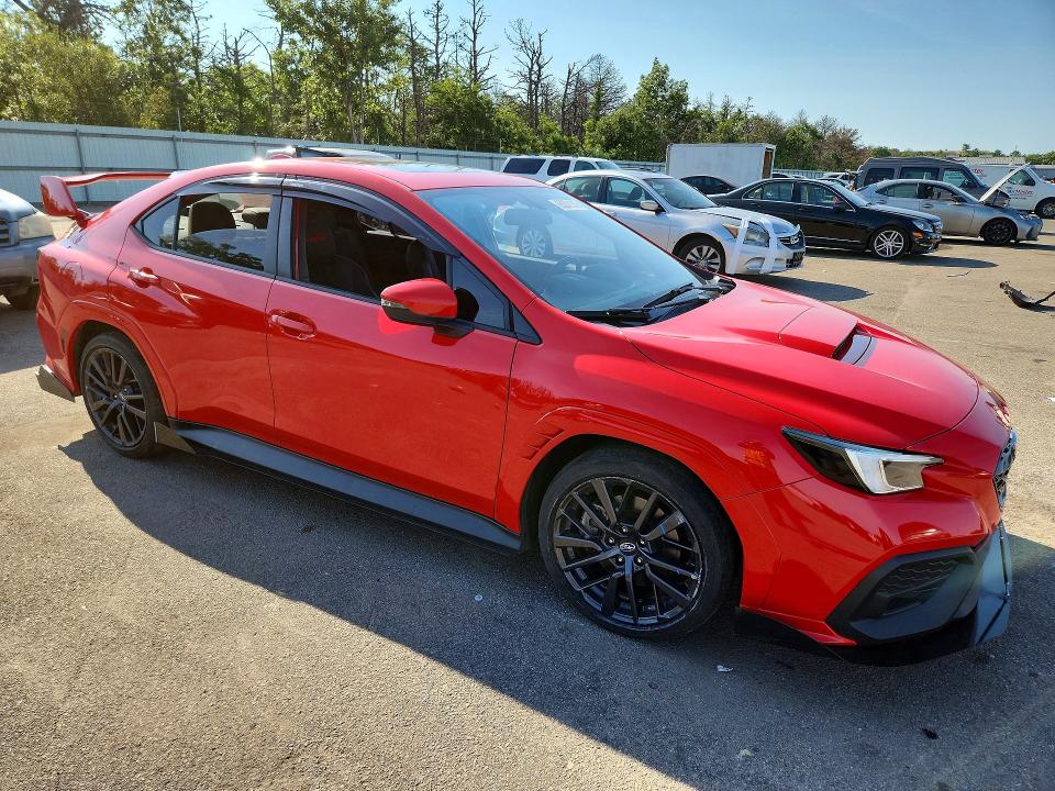 2022 Subaru Wrx VIN JF1VBAL60N9028203 COPART salvage auction — REAR END, Ny - Mv-907A Salvage Certificate, sold $9,600 on 2026-08-26 (photo 4)