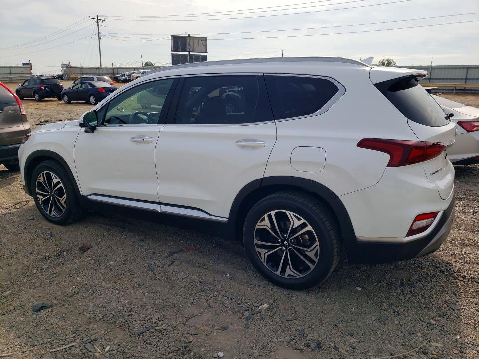 2019 Hyundai Santa fe VIN 5NMS5CAA9KH101981 COPART salvage auction — FRONT END, Va - Cert Of Title - Salvage, sold $8,700 on 2026-08-21 (photo 2)