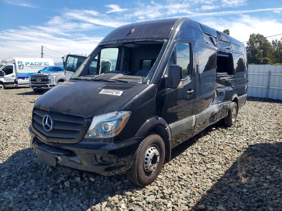 2017 Mercedes-benz Sprinter VIN WDAPF4CC7HP411041 COPART salvage auction — SIDE, Ca - Salvage Certificate, sold $8,200 on 2026-10-07 (photo 1)