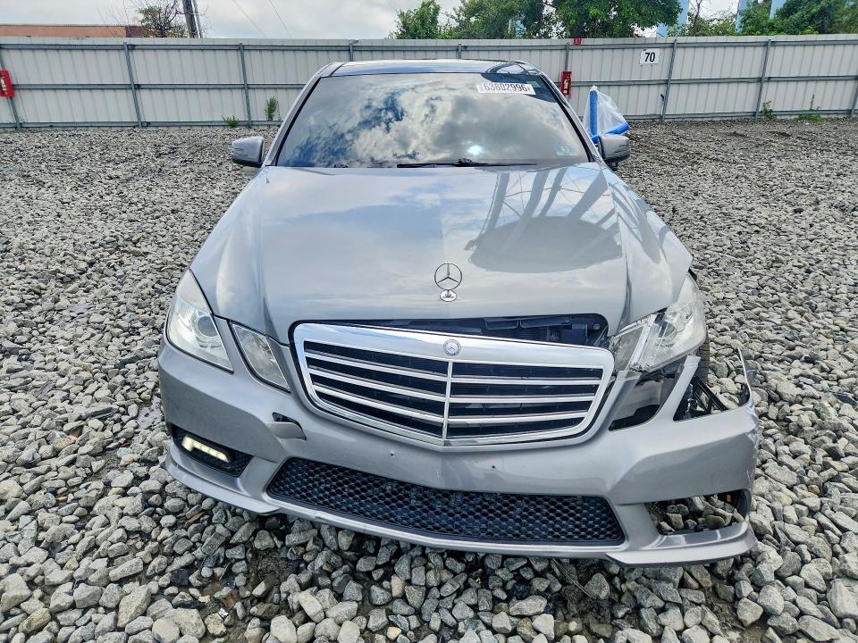 2011 Mercedes-benz E-class VIN WDDHF8HB7BA434313 COPART salvage auction — FRONT END, NJ - CERT OF TITLE-SALVAGE (P), sold $1,350 on 2026-08-12 (photo 5)
