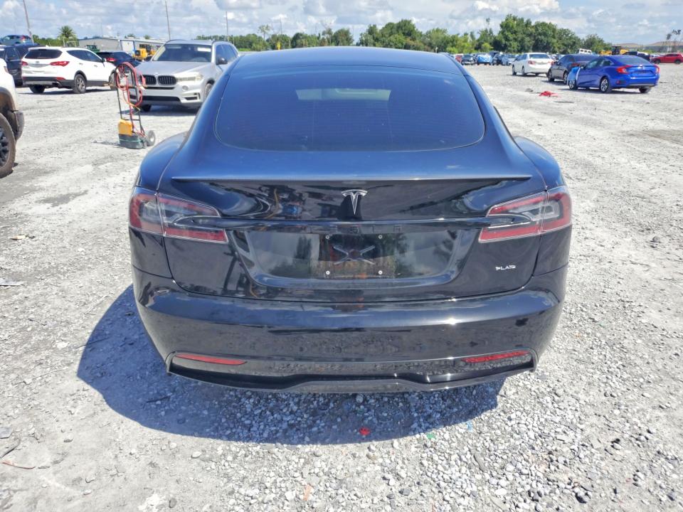 2021 Tesla Model s VIN 5YJSA1E62MF452435 COPART salvage auction — UNDERCARRIAGE, Fl - Cert Of Ttl-Rebuilt&Slvg Rbld, sold $16,000 on 2026-08-28 (photo 6)