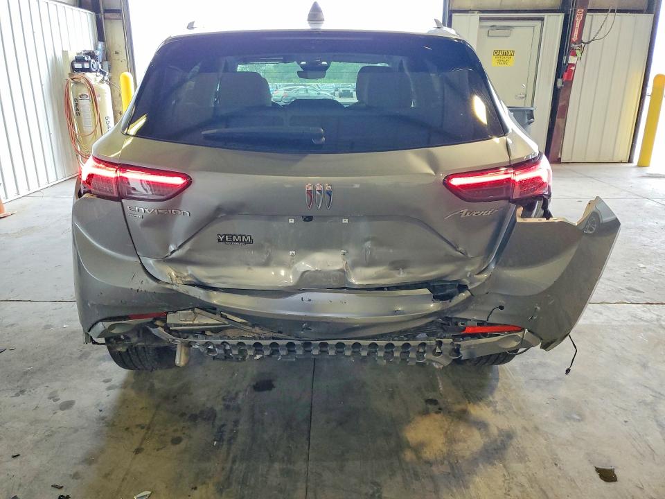 2025 Buick Envision VIN LRBFZME4XSD036856 COPART salvage auction — REAR END, Il - Salvage Certificate, sold $9,100 on 2026-09-02 (photo 6)