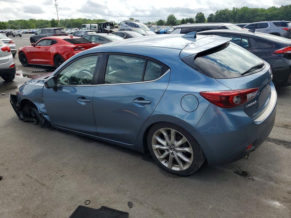 2016 Mazda 3 VIN JM1BM1N32G1355018 COPART salvage auction — FRONT END, Nj - Cert Of Title-Salvage, sold $1,250 on 2026-08-23 (photo 2)