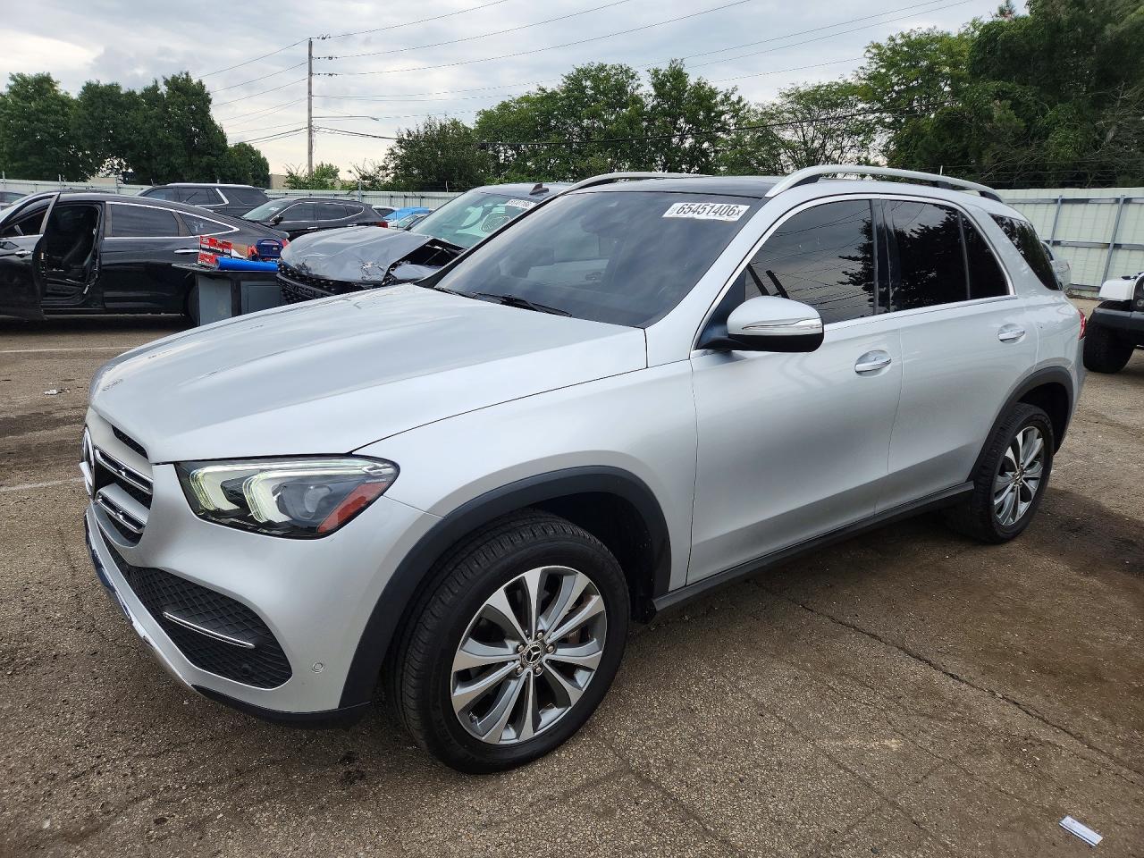 2020 Mercedes-Benz GLE-Class VIN 4JGFB4KB2LA125800 — COPART salvage auction photo