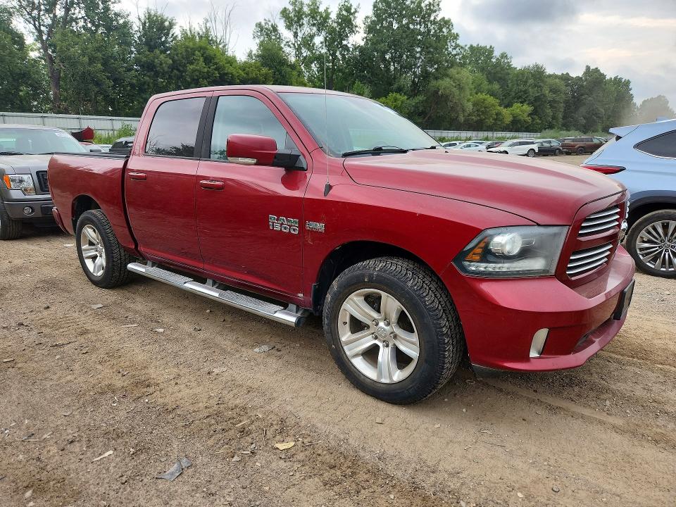 2015 Ram 1500 VIN 1C6RR7MT3FS504718 COPART salvage auction — MECHANICAL, Mi - Dealer Only Clean Title, sold $250 on 2026-08-12 (photo 4)