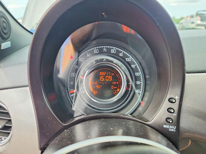 2012 Fiat 500 VIN 3C3CFFBR9CT254103 COPART salvage auction — SIDE, Va - Certificate Of Title, sold $550 on 2026-08-19 (photo 9)