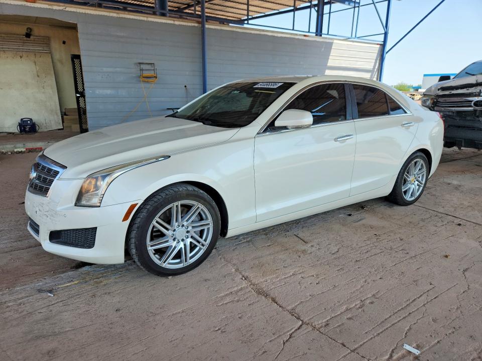 2013 Cadillac Ats VIN 1G6AB5RA4D0140066 COPART salvage auction — SIDE, AZ - CERT OF TITLE - SALVAGE, sold $2,100 on 2026-08-18 (photo 1)