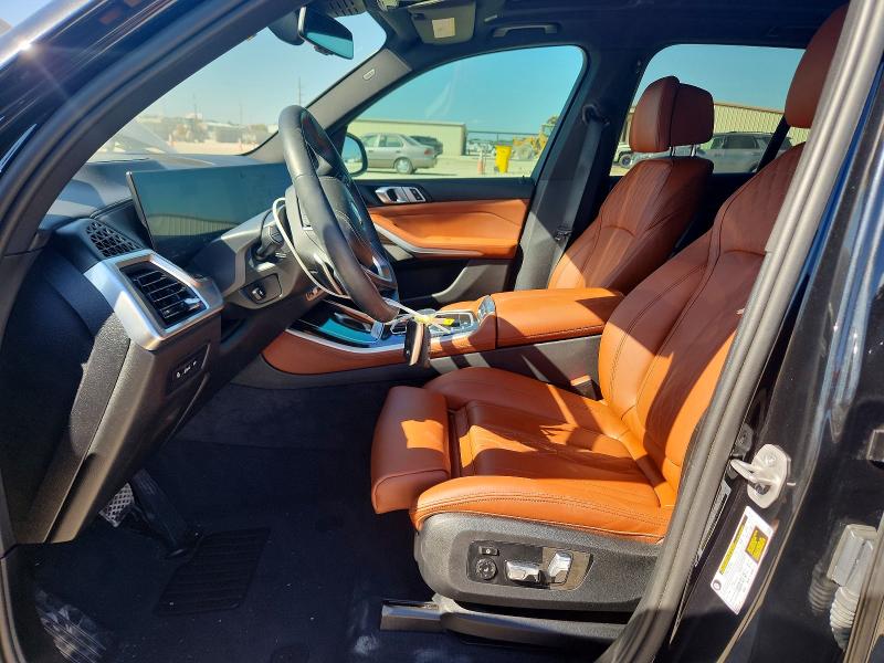 2025 BMW X5 VIN 5UX13EU04S9X56690 COPART salvage auction — FRONT END, Tx - Salvage Vehicle Title, sold $36,250 on 2026-09-16 (photo 7)