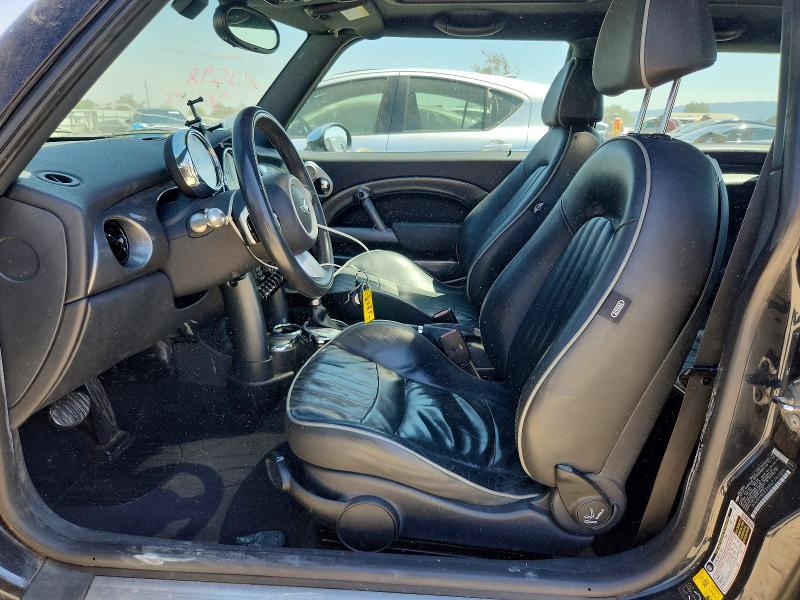 2006 Mini Cooper VIN WMWRE33586TJ40304 COPART salvage auction — FRONT END, CA - SALVAGE CERTIFICATE, sold $425 on 2026-08-20 (photo 7)