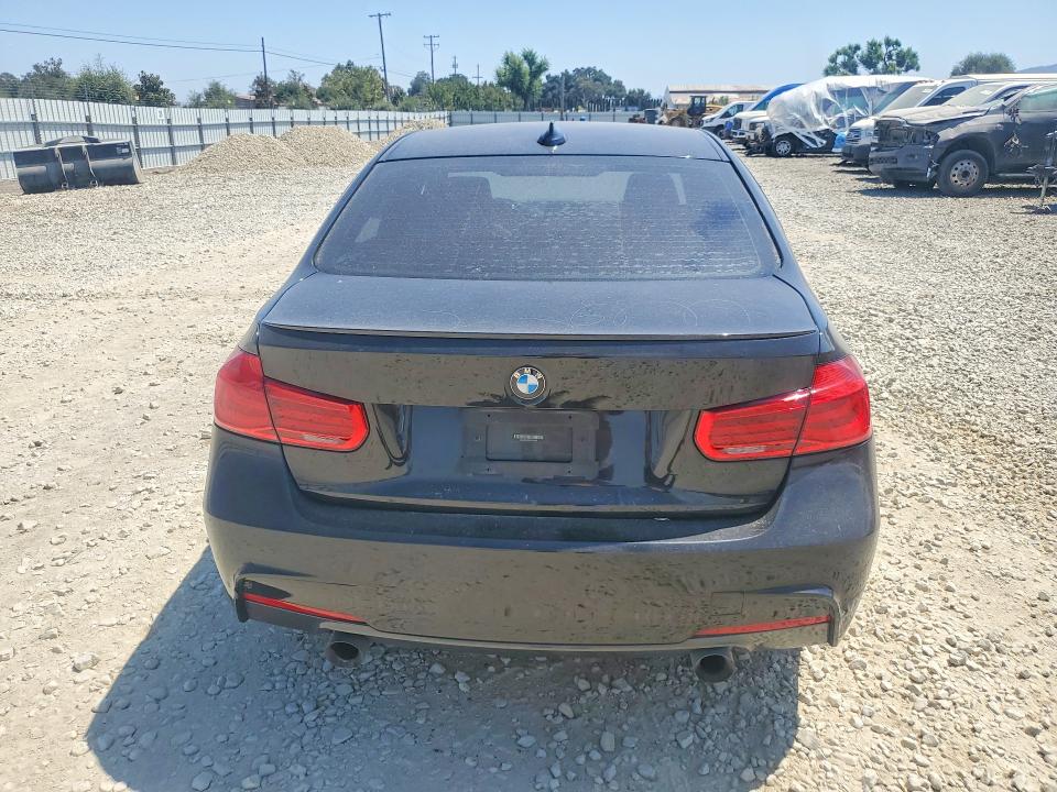 2013 BMW 3er VIN WBA3A5C59DF351665 COPART salvage auction — VANDALISM, Ca - Salvage Certificate, sold $2,750 on 2026-08-18 (photo 6)