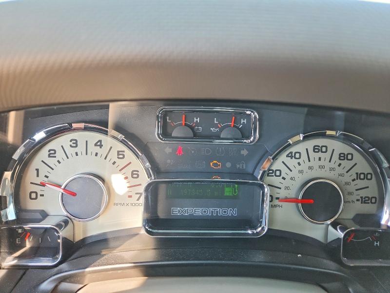 2008 Ford Expedition VIN 1FMFK20598LA76141 COPART salvage auction — REAR END, Tx - Salvage Vehicle Title, sold $400 on 2026-08-20 (photo 9)