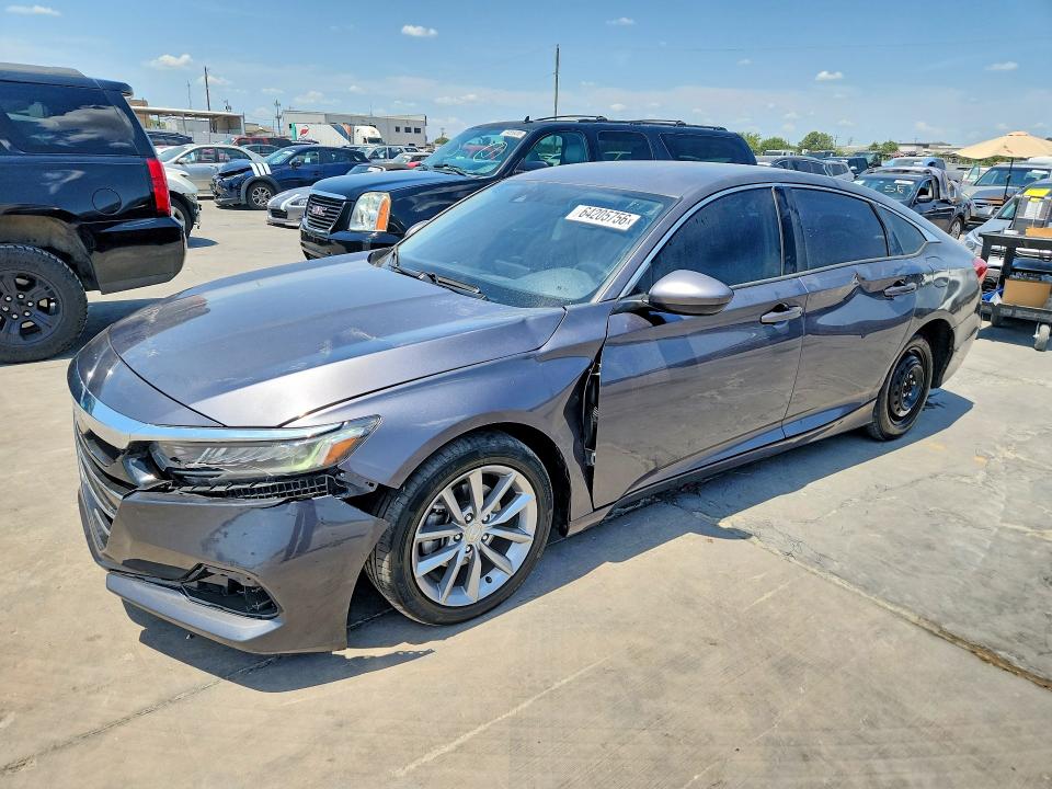 2022 Honda Accord VIN 1HGCV1F10NA030865 — COPART salvage auction photo