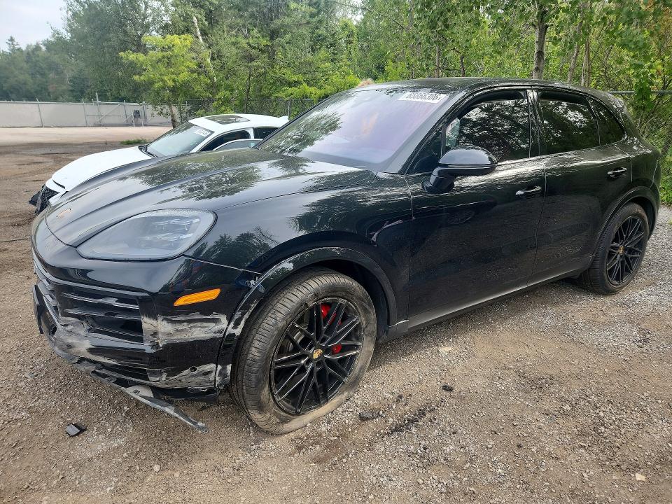2024 Porsche Cayenne VIN WP1AL2AY2RDA33629 COPART salvage auction — FRONT END, On - Permit Salvage, sold $38,000 on 2026-09-22 (photo 1)