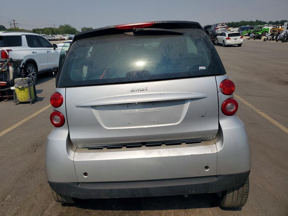2009 Smart Fortwo VIN WMEEJ31X99K245883 COPART salvage auction — FRONT END, Id - Cert Of Title -Rebuilt Salvage, sold $90 on 2026-08-13 (photo 6)