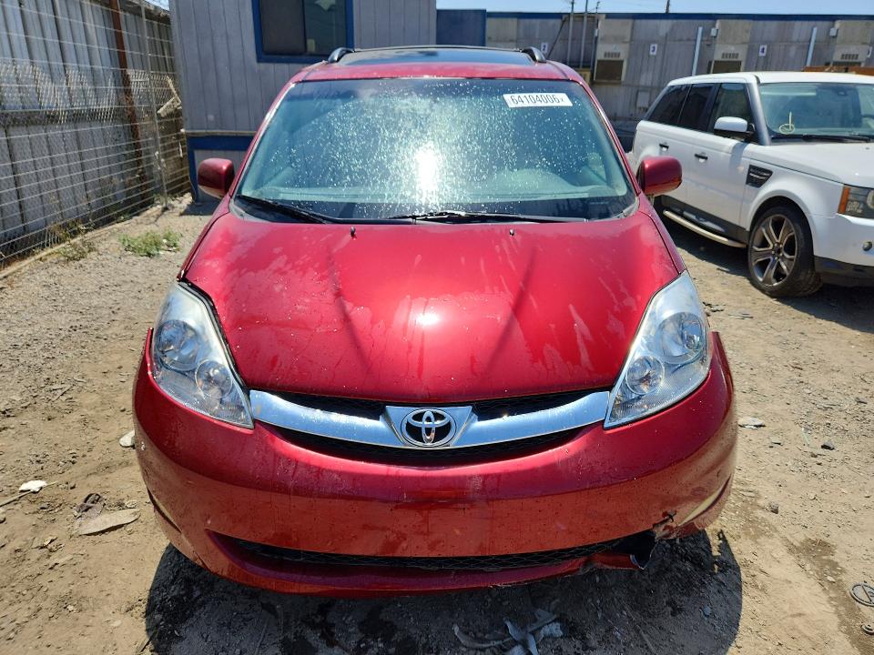 2006 Toyota Sienna VIN 5TDZA22C76S521682 COPART salvage auction — FRONT END, Ca - Salvage Certificate, sold $1,450 on 2026-08-20 (photo 5)