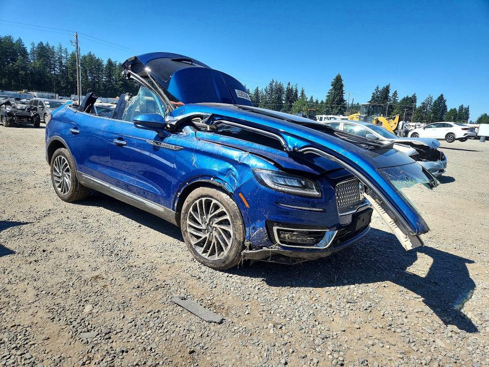 2020 Lincoln Nautilus VIN 2LMPJ8KP6LBL03890 COPART salvage auction — ALL OVER, WA - BILL OF SALE, sold $525 on 2026-09-25 (photo 4)