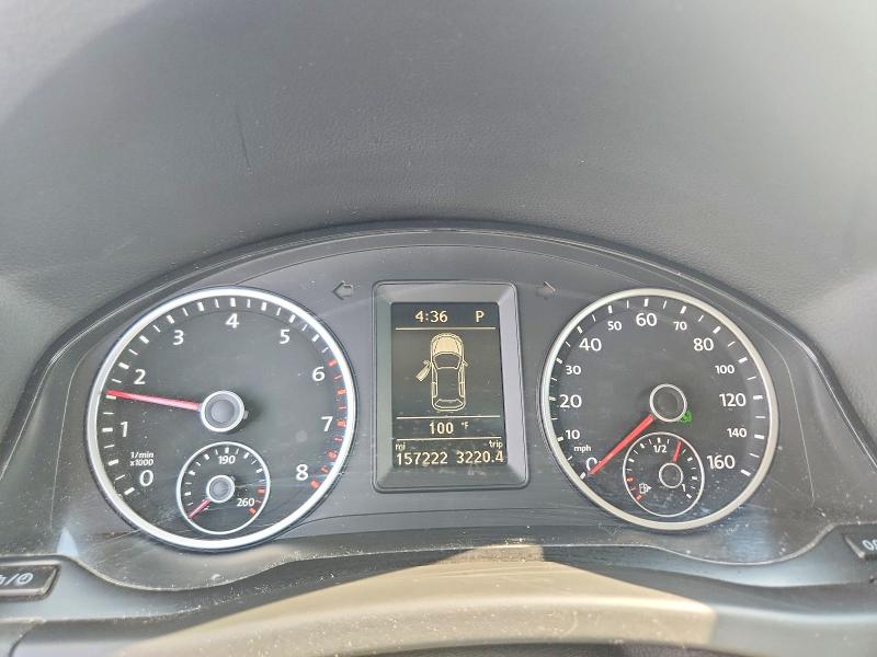 2013 Volkswagen Tiguan VIN WVGAV3AX4DW606578 COPART salvage auction — UNDERCARRIAGE, Ca - Dis/Dlr/Exp Only Clean Title, sold $1,350 on 2026-08-18 (photo 9)