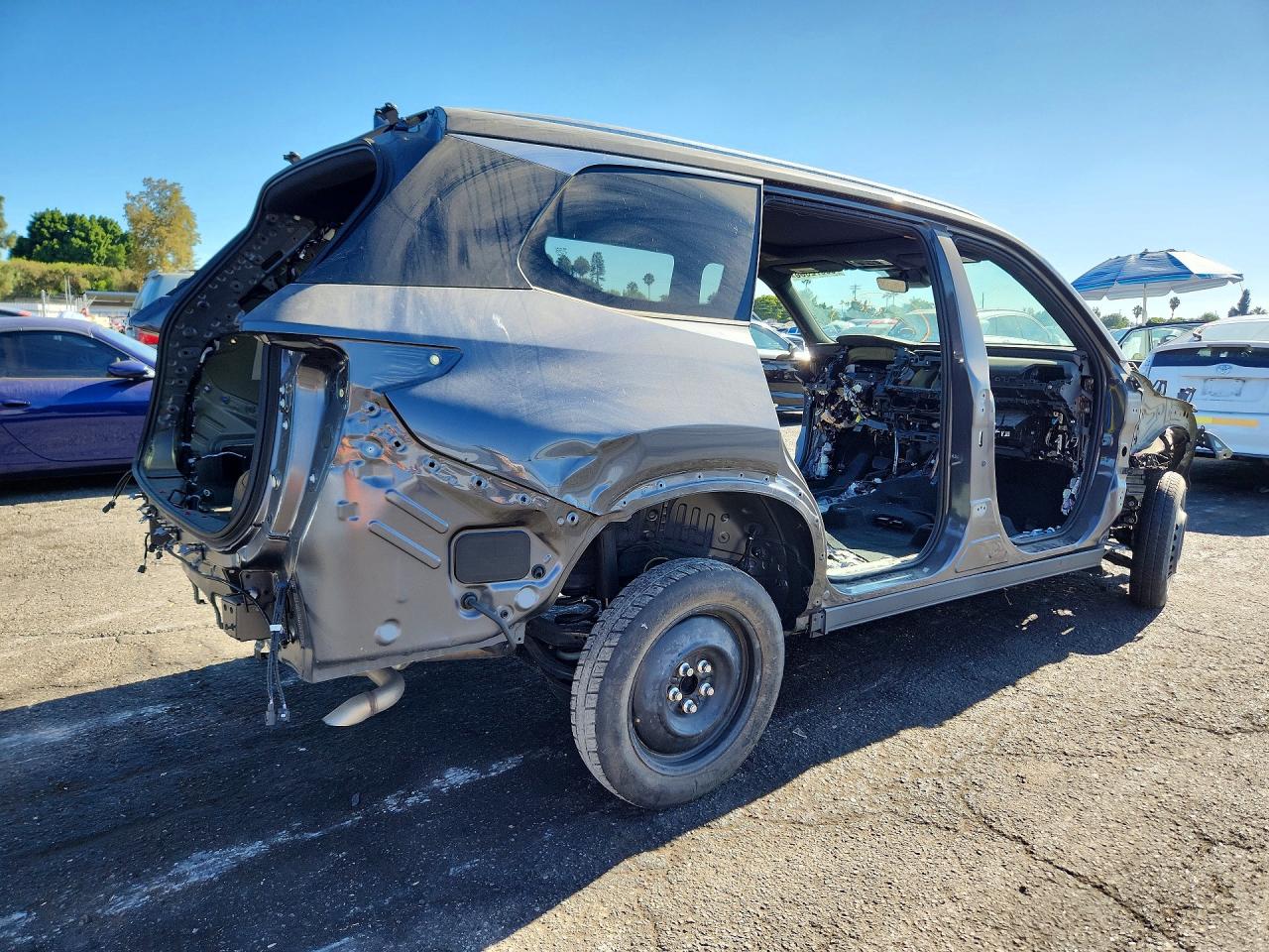 2026 Lexus Tx 350 VIN 5TDAAAA67TS017891 COPART salvage auction — Stripped, CA - SALVAGE CERTIFICATE, sold $14,100 on 2026-08-28 (photo 3)
