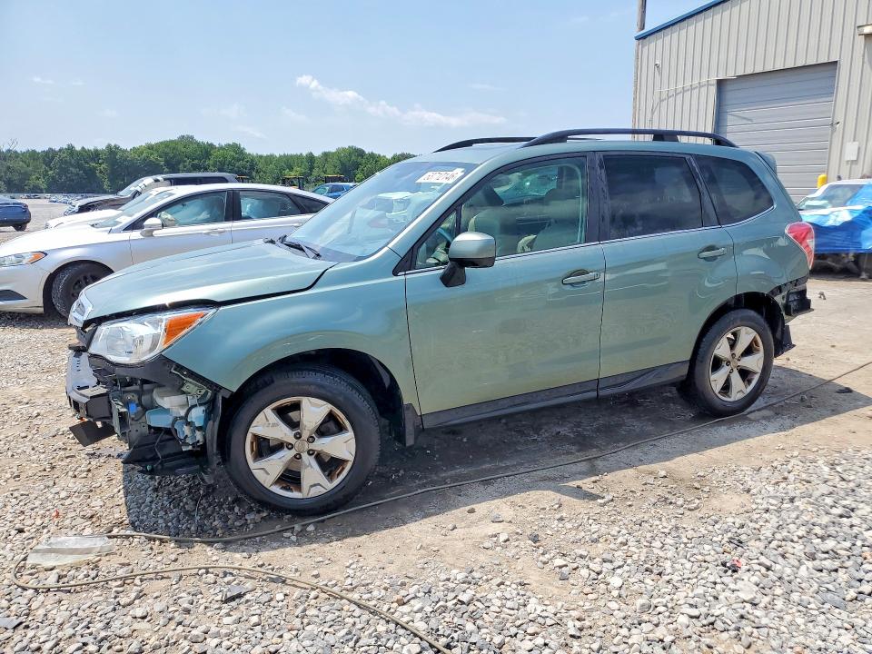 2016 Subaru Forester VIN JF2SJARC4GH530963 COPART salvage auction — SIDE, Tn - Salvage Certificate, sold $2,450 on 2026-09-10 (photo 1)
