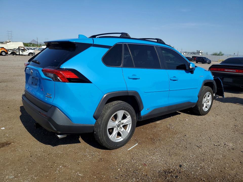 2019 Toyota Rav 4 VIN JTMRWRFV5KD035769 COPART salvage auction — FRONT END, Az - Cert Of Title - Salvage, sold $7,700 on 2026-08-21 (photo 3)