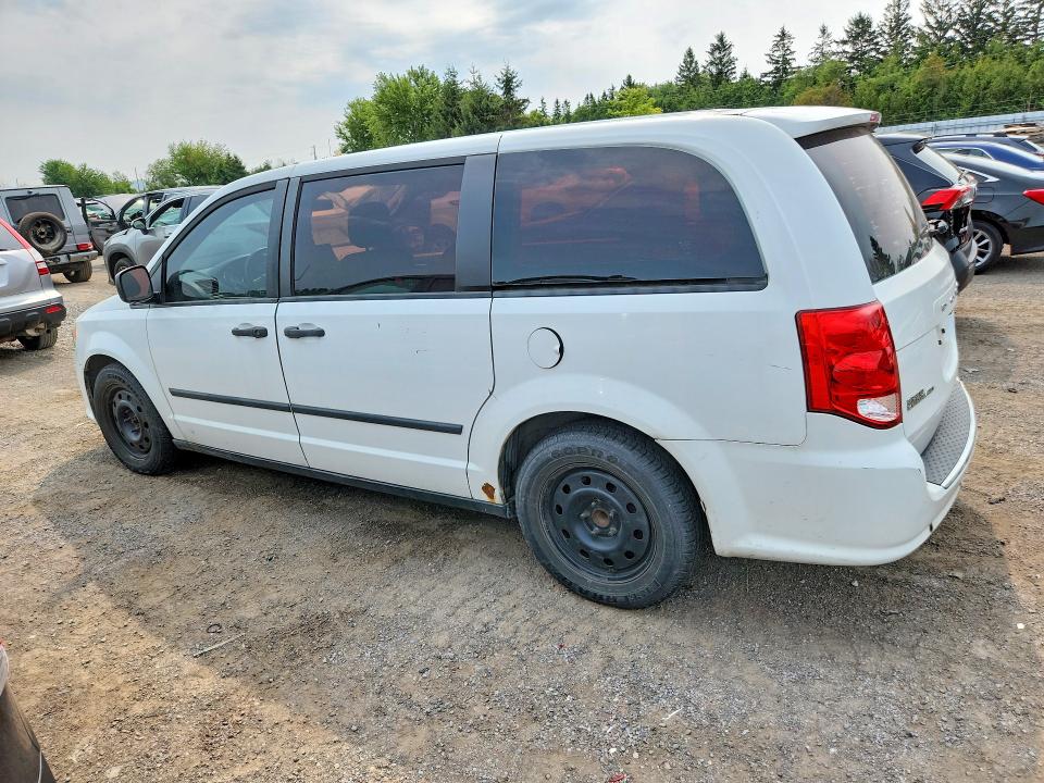 2014 Dodge Grand caravan VIN 2C4RDGBGXER185668 COPART salvage auction — SIDE, On - Permit No Brand - Unfit, sold $425 on 2026-09-10 (photo 2)