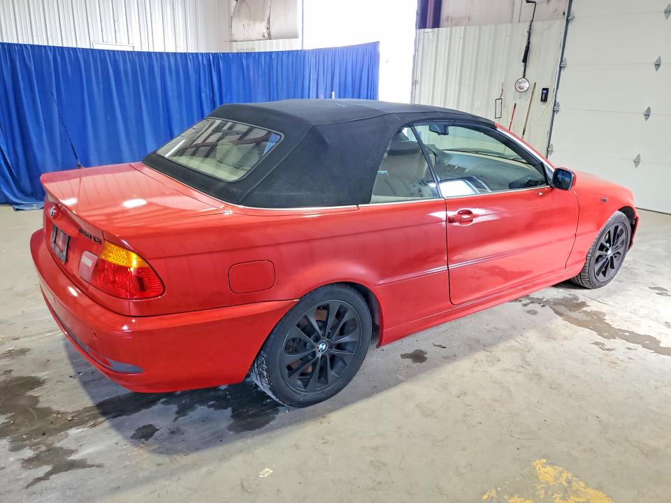 2004 BMW 3 series VIN WBABW53424PL44149 COPART salvage auction — STRIPPED, WV - CERTIFICATE OF TITLE, sold $200 on 2026-08-20 (photo 3)