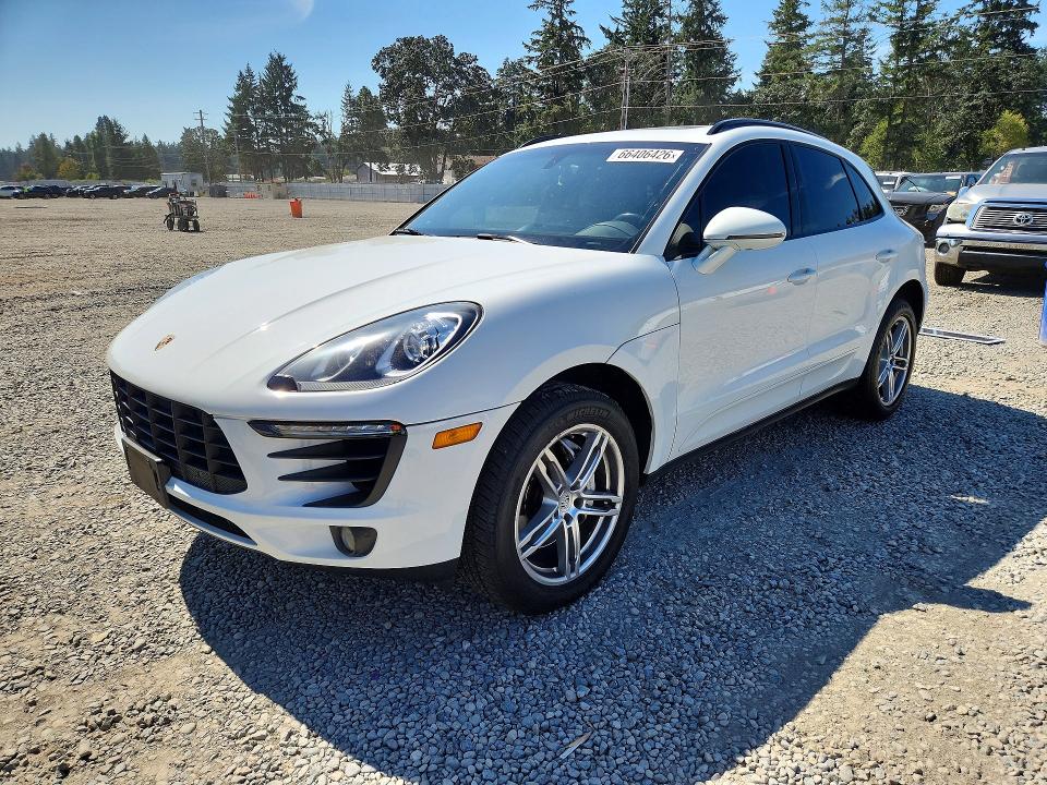 2016 Porsche Macan VIN WP1AB2A56GLB46480 — COPART salvage auction photo