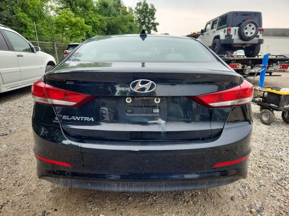 2018 Hyundai Elantra VIN 5NPD84LF1JH281733 COPART salvage auction — MECHANICAL, Oh - Certificate Of Title, sold $1,150 on 2026-08-26 (photo 6)