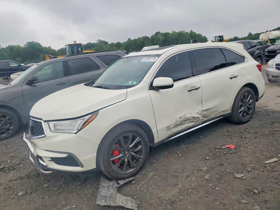 2017 Acura Mdx VIN 5FRYD4H32HB001806 — COPART salvage auction photo