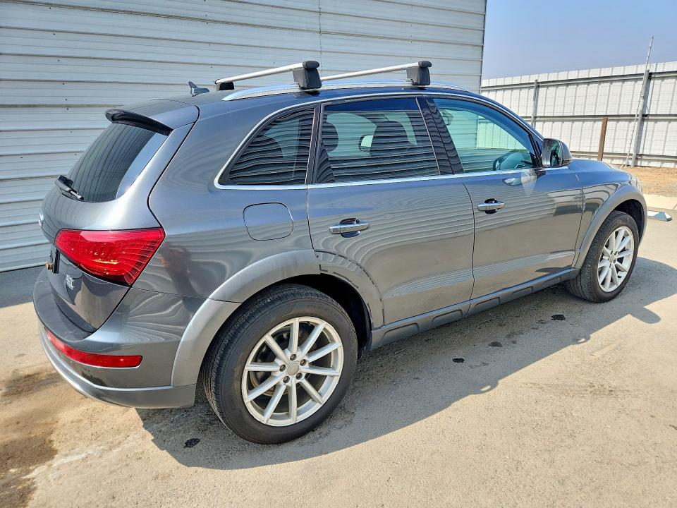 2017 Audi Q5 VIN WA1L2AFP8HA035659 COPART salvage auction — SIDE, Ca - App For Dup Clean Or Ac, sold $2,250 on 2026-08-18 (photo 3)
