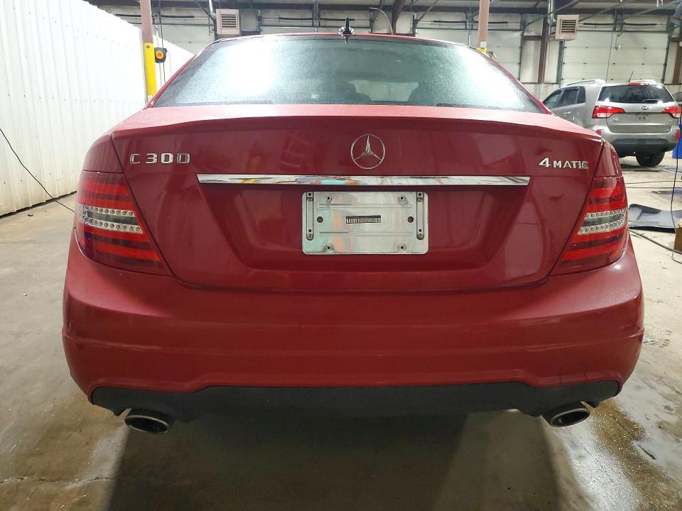 2014 Mercedes-benz C-klasse VIN WDDGF8AB4ER318367 COPART salvage auction — FRONT END, Pa - Certificate Of Salvage, sold $3,500 on 2026-08-21 (photo 6)