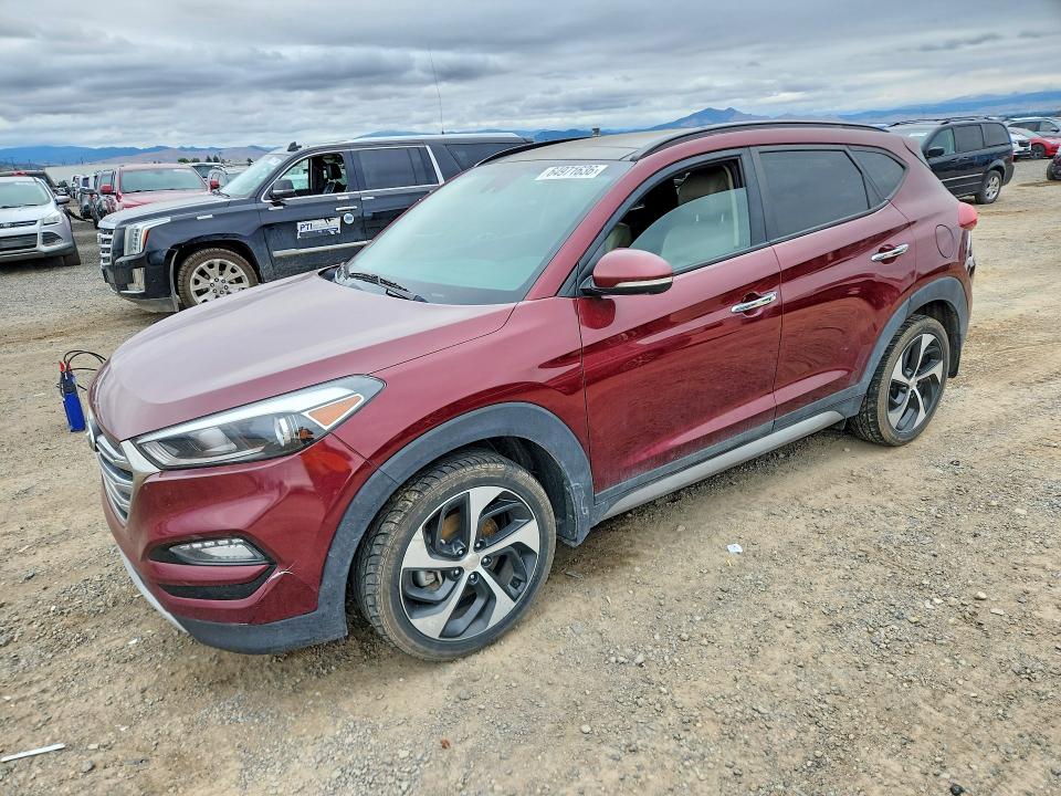 2017 Hyundai Tucson VIN KM8J3CA25HU319147 COPART salvage auction — UNDERCARRIAGE, Salvage Title, sold $2,350 on 2026-08-26 (photo 1)