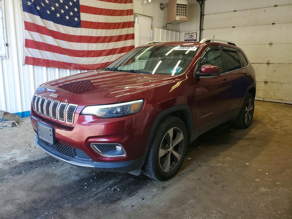 2019 Jeep Cherokee VIN 1C4PJMDX4KD158363 — COPART salvage auction photo