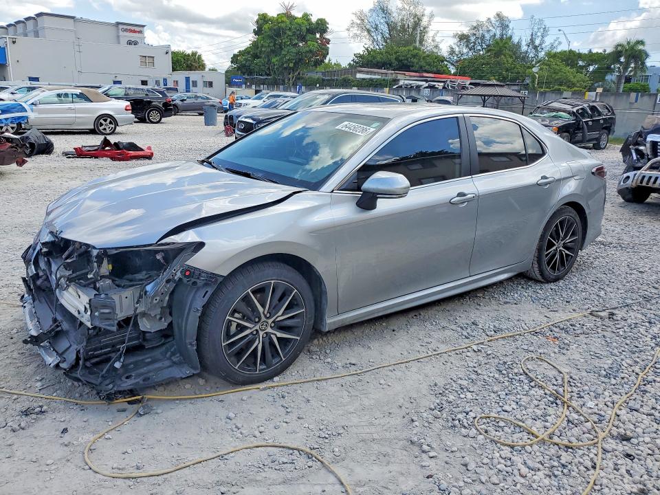 2024 Toyota Camry solara VIN 4T1S31AK6RU627955 COPART salvage auction — FRONT END, Fl - Cert Of Title Slvg Rebuildable, sold $11,200 on 2026-08-25 (photo 1)