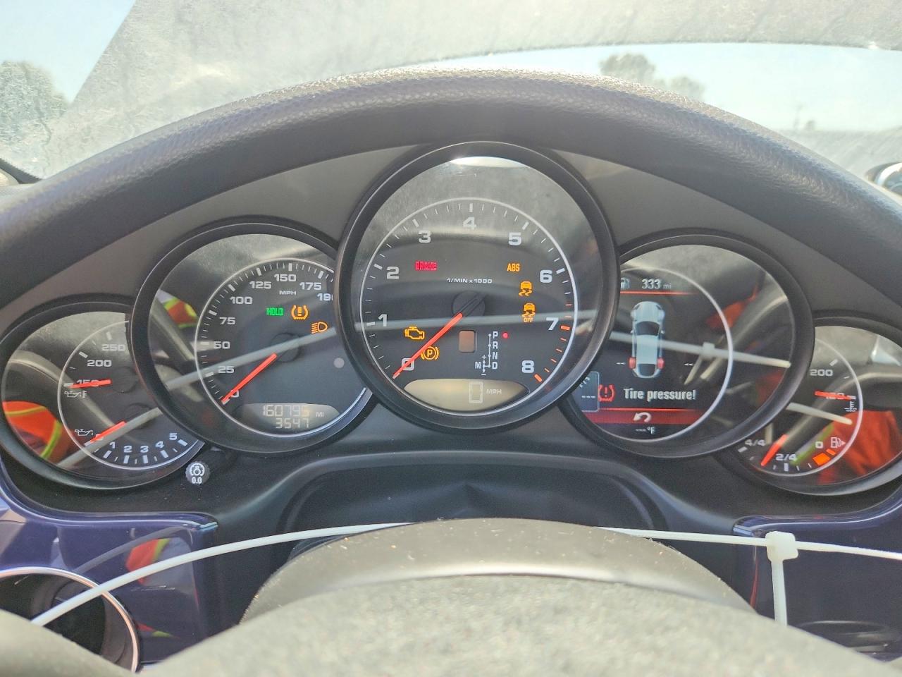 2013 Porsche Panamera VIN WP0AA2A71DL012316 COPART salvage auction — Mechanical, CA - DIS/DLR/EXP ONLY LIEN PAPERS, sold $2,200 on 2026-09-11 (photo 9)