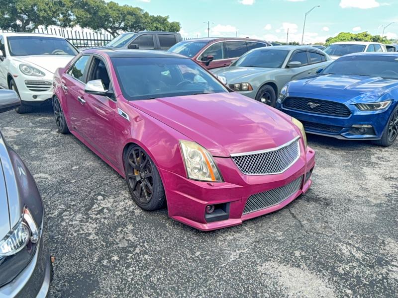 2012 Cadillac Cts-v VIN 1G6DV5EP0C0133337 — COPART salvage auction photo