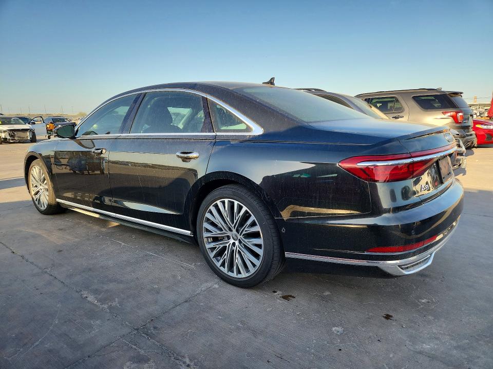 2019 Audi A8 VIN WAU8DAF83KN015749 COPART salvage auction — WATER/FLOOD, TX, sold $12,000 on 2026-10-08 (photo 2)