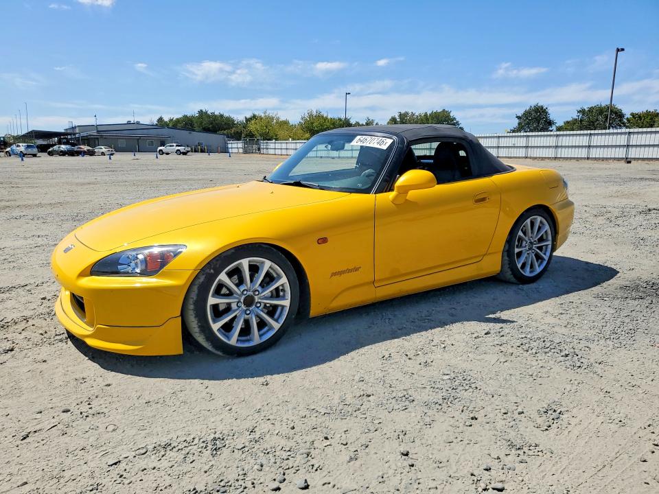 2007 Honda S2000 VIN JHMAP21447S001095 — COPART salvage auction photo