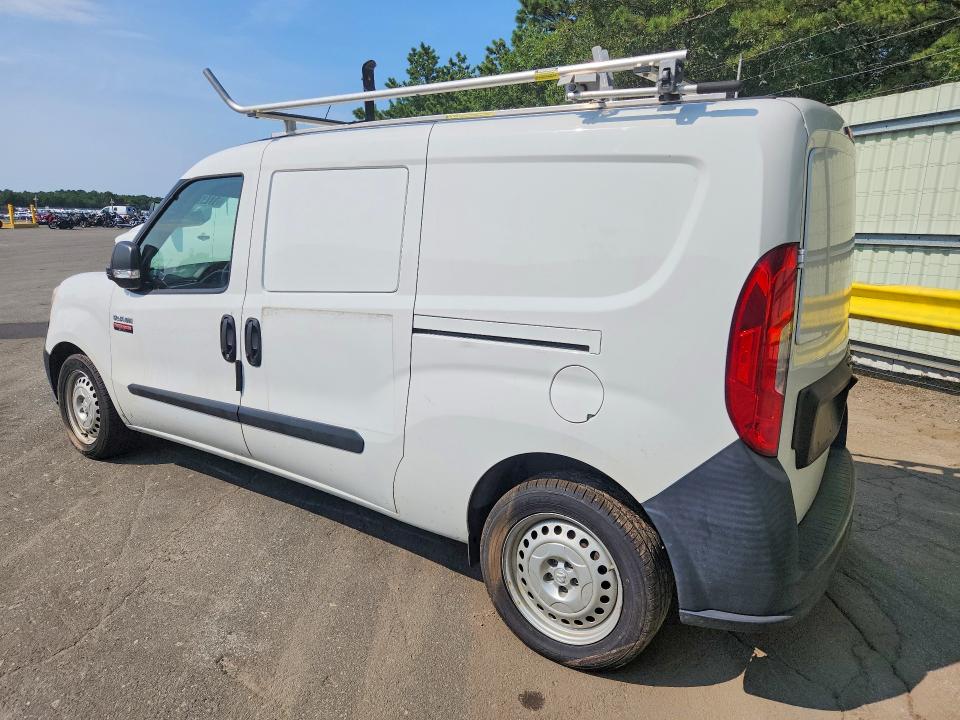 2021 Ram Promaster city VIN ZFBHRFAB7M6T36519 COPART salvage auction — FRONT END, Ny - Certificate Of Title, sold $3,250 on 2026-08-18 (photo 2)