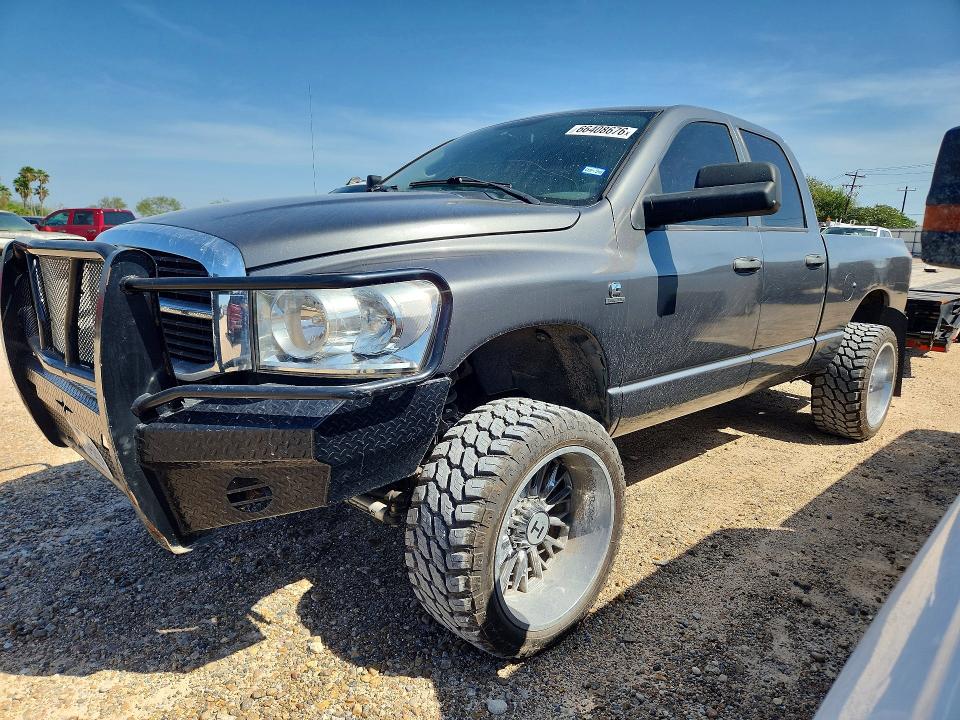 2006 Dodge Ram 2500 VIN 1D7KS28C96J154440 COPART salvage auction — MINOR DENT/SCRATCHES, TX - CERTIFICATE OF TITLE (P), sold $5,200 on 2026-09-09 (photo 1)