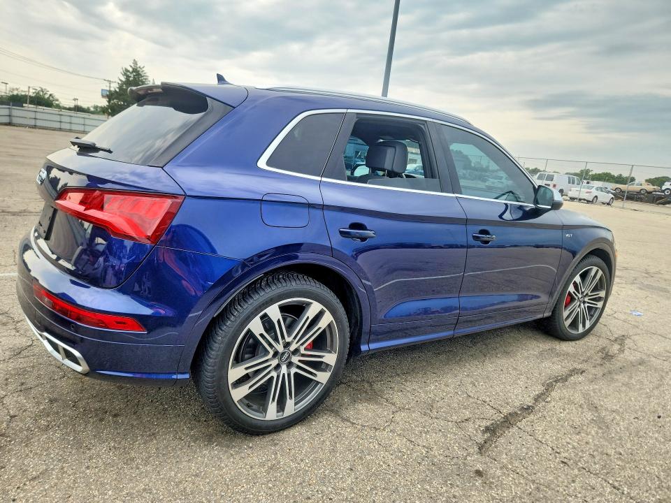 2018 Audi Sq5 VIN WA1C4AFY8J2161538 COPART salvage auction — SIDE, Oh - Cert Of Title-Salvage, sold $9,300 on 2026-08-19 (photo 3)