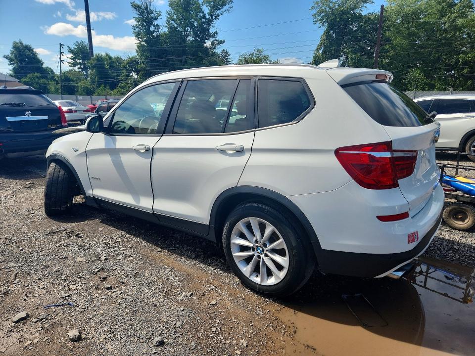 2015 BMW X3 VIN 5UXWX9C58F0D49824 COPART salvage auction — FRONT END, Pa - Certificate Of Salvage, sold $2,550 on 2026-08-19 (photo 2)