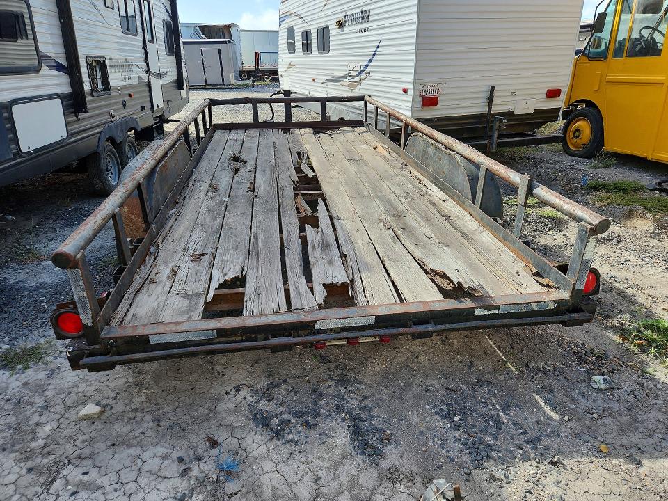 1996 Big tex Utility trailer VIN 16VPX1628T1381902 COPART salvage auction — NORMAL WEAR, TX - CERTIFICATE OF TITLE, sold $40 on 2026-09-03 (photo 6)