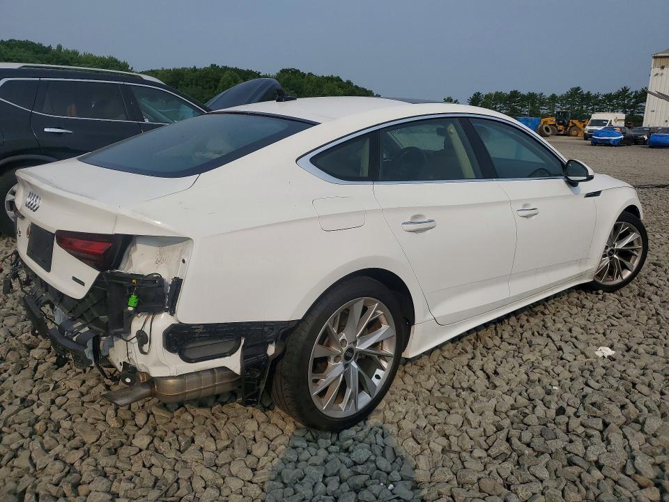 2023 Audi A5 VIN WAUABCF54PA064398 COPART salvage auction — FRONT END, Salvage Title, sold $8,300 on 2026-08-26 (photo 3)
