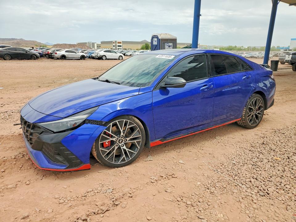 2023 Hyundai Elantra VIN KMHLW4AK1PU015155 — COPART salvage auction photo